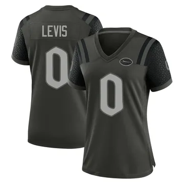 Women's Will Levis New York Jets Game Green Gotham 2025 Rivalries Collection Jersey